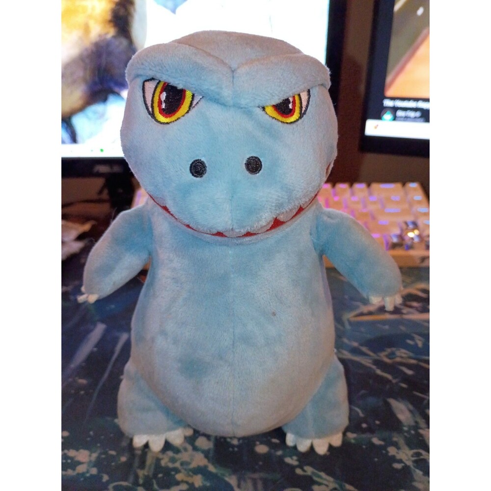 Kidrobot Phunny Blue Godzilla 8" Cute Animal Plush Plushie